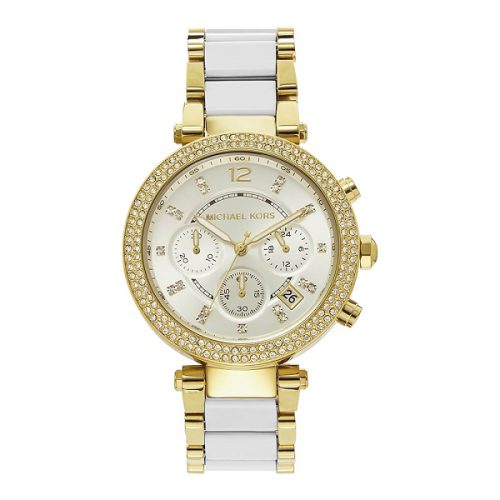 michael-kors-mk6119-parker-white-gold-ladies-watch-p29501-32125_image MICHAEL KORS MK6119 - Image 1