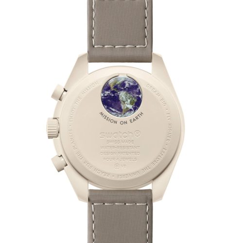 SWATCH X OMEGA MISSON TO EARTH DESERT SO33T103 - Image 2