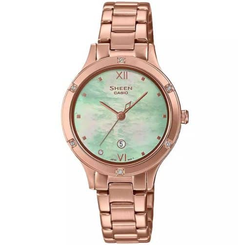casio-5597-4776683-1 CASIO SHE-4546PG-3AUDF - Image 1
