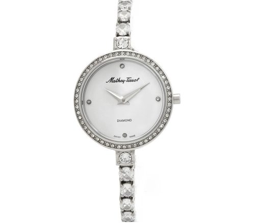 matheytissot-infinity-quartz-diamond-crystal-silver-dial-ladies-watch-d986sai MATHEY TISSOT D986SAI - Image 1