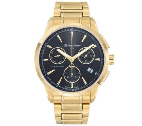 matheytissot-lancelot-chronograph-quartz-black-dial-mens-watch-h198chpn MATHEY TISSOT H198CHPN - Image 1