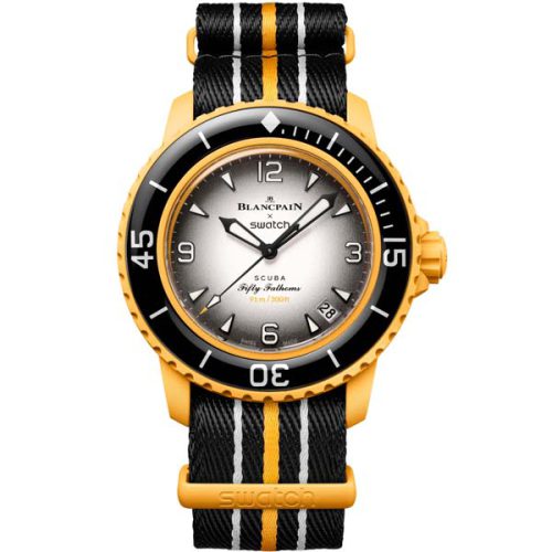 Untitled-62 SWATCH BLANCPAIN SCUBA FIFTY FATHOMS PACIFIC OCEAN SO35P100 - Image 1