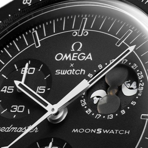 SWATCH X OMEGA MISSON TO MOONPHASE SNOOPY SO33B700 - Image 3