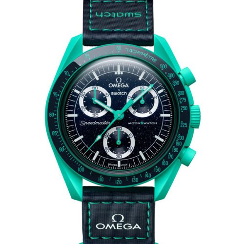 SWATCH X OMEGA MISSON TO POLAR LIGHTS SO33L103 - Image 1