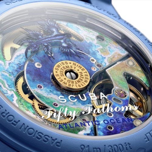 SWATCH BLANCPAIN SCUBA FIFTY FATHOMS ATLANTIC OCEAN SO35A100 - Image 3