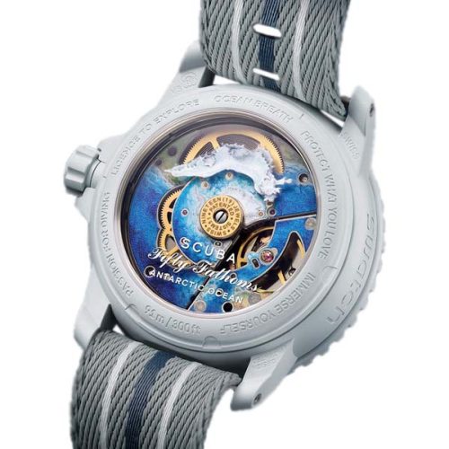 SWATCH BLANCPAIN SCUBA FIFTY FATHOMS ANTARCTIC OCEAN SO35S100 - Image 2