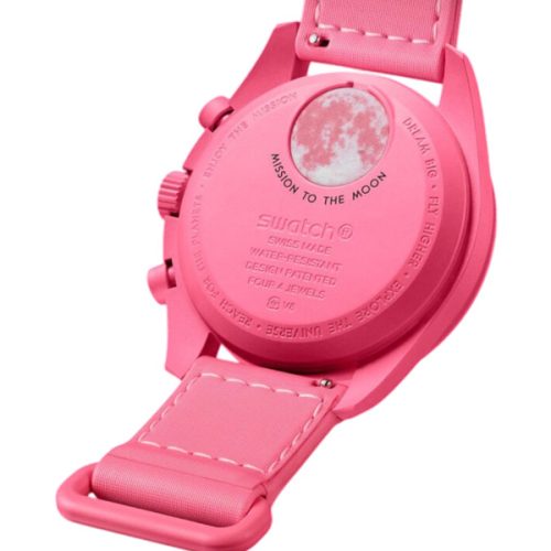 SWATCH X OMEGA MISSON TO THE PINK MOONSWATCH SO33P700 - Image 2