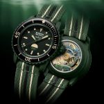 SWATCH BLANCPAIN SCUBA FIFTY FATHOMS GREEN ABYSS SO35G100 - Image 4