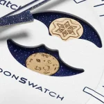 SWATCH X OMEGA MISSON TO EARTHPHASE MOONSHINE GOLD SO33W701L - Image 2