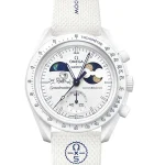 SWATCH X OMEGA MISSON TO EARTHPHASE MOONSHINE GOLD SO33W701L